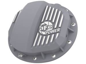 aFe Power Street Series Rear Differential Cover Raw w/ Machined Fins GM Gas Trucks/SUV's 19-24 (GMCH 9.5) - 46-71140A