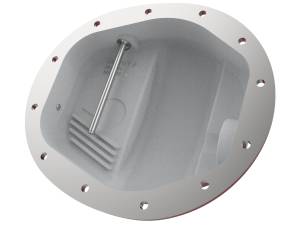 aFe Power - aFe Power Pro Series Rear Differential Cover Red w/ Machined Fins GM Gas Trucks/SUV's 19-24 (GMCH 9.5) - 46-71140R - Image 3