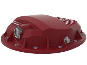 aFe Power - aFe Power Pro Series Rear Differential Cover Red w/ Machined Fins GM Gas Trucks/SUV's 19-24 (GMCH 9.5) - 46-71140R - Image 5