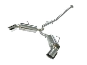 aFe Power Takeda 2-1/2 IN 304 Stainless Steel Cat-Back Exhaust System w/Polished Tip Toyota GR86/FR-S/BRZ 13-23 H4-2.0L/2.4L - 49-36023-1P