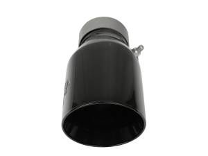 aFe Power - aFe Power MACH Force-Xp 304 Stainless Steel Clamp-on Exhaust Tip Black 3 IN Inlet x 4-1/2 IN Outlet x 9 IN L - 49T30454-B093 - Image 3