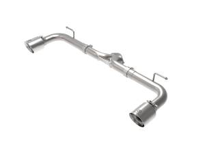aFe Power Takeda 2-1/2 IN 304 Stainless Steel Axle-Back Exhaust System w/ Polished Tips Mazda 3 14-18 L4-2.0/2.5L - 49-37014-P