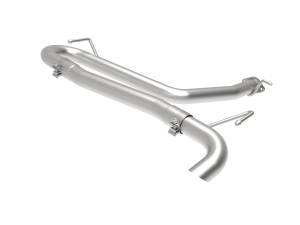 aFe Power Takeda 2-1/2 IN 304 Stainless Steel Axle-Back Exhaust System w/o Muffler Hyundai Kona 18-23 L4-1.6L (t) - 49-37017NM