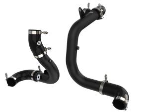 aFe Power BladeRunner 3 IN Aluminum Hot and Cold Charge Pipe Kit Black Volkswagen GTI (MKVII) 15-21 L4-2.0L (t) - 46-20414-B
