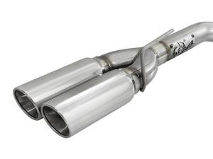 aFe Power - aFe Power Vulcan Series 3 IN 304 Stainless Steel DPF-Back Exhaust System w/Polished Tip GM Trucks 20-22 L6-3.0L (td) LM2 - 49-34130-P - Image 2