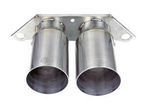 aFe Power - aFe Power MACH Force-Xp 4 IN Brushed Finish OE Replacement Exhaust Tips Porsche 911 GT3 14-19 H6-3.8L/4.0L - 49C36435-H - Image 2