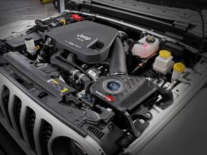 aFe Power - aFe Power Momentum HD Cold Air Intake System w/ Pro 10 R Filter Jeep Wrangler (JL)/Gladiator (JT) 20-23 V6-3.0L (td) EcoDiesel - 50-70062T - Image 7