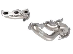 Exhaust - Exhaust Headers - aFe Power - aFe Power Twisted Steel 409 Stainless Steel Shorty Header Ford Mustang 11-17 V6-3.7L - 48-43031