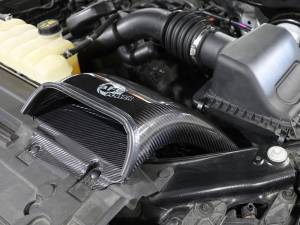 aFe Power - aFe POWER Dynamic Air Scoop D.A.S. Carbon Fiber Ford F-150/Raptor 15-20 V6-2.7L (tt)/3.5L (tt)/V8-5.0L - 53-10008SC - Image 5