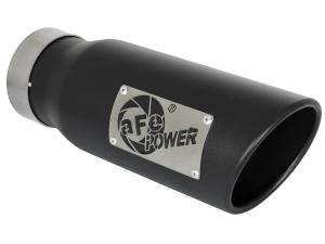 aFe Power - aFe Power Gemini XV 3 IN 304 Stainless Steel Cat-Back Exhaust System w/ Cut-Out Black Ford F-150 15-20 V6-2.7L (tt)/3.5L (tt)/V8-5.0L - 49-33123-B - Image 3