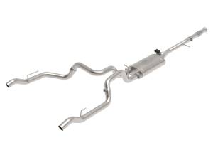 aFe Power Gemini XV 3 IN 304 Stainless Steel Cat-Back Exhaust System w/ Cut-Out GM Silverado/Sierra 1500 19-23 V8-5.3L - 49-34138
