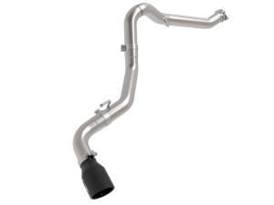aFe Power - aFe Power Vulcan Series 3 IN 304 Stainless Steel DPF-Back Exhaust System w/Black Tip Jeep Gladiator (JT) 21-23 V6-3.0L (td) - 49-38093-B - Image 1