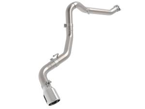 aFe Power - aFe Power Vulcan Series 3 IN 304 Stainless Steel DPF-Back Exhaust System w/Polished Tip Jeep Gladiator (JT) 21-23 V6-3.0L (td) - 49-38093-P - Image 1