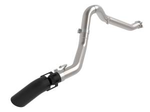 aFe Power - aFe Power Vulcan Series 3 IN 304 Stainless DPF-Back Hi-Tuck Exhaust System w/ Black Tip Jeep Gladiator (JT) 21-23 V6-3.0L (td) - 49-38094-B - Image 1