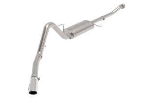 aFe Power - aFe Power Apollo GT Series 3 IN to 3-1/2 IN 409 SS Cat-Back Exhaust System w/ Polish Tip Ford F-150 21-23 V6-2.7L (tt)/3.5L (tt)/V8-5.0L - 49-43125-P - Image 1