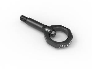 Towing & Recovery - Tow Hooks - aFe Power - aFe CONTROL Front Tow Hook Gray BMW F-Chassis 2/3/4/M - 450-502001-G
