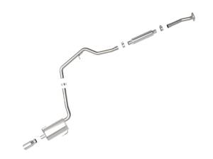aFe Power - aFe Power Takeda 2-1/4 IN 304 Stainless Steel Cat-Back Exhaust System w/Polished Tip Subaru Impreza 12-16 H4-2.0L - 49-36052-P - Image 3