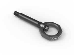 Towing & Recovery - Tow Hooks - aFe Power - aFe CONTROL Rear Tow Hook Gray BMW F-Chassis 2/3/4/M - 450-502002-G