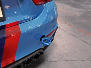 aFe Power - aFe CONTROL Rear Tow Hook Blue BMW F-Chassis 2/3/4/M - 450-502002-L - Image 6