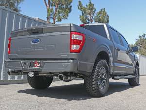 aFe Power - aFe Power Vulcan Series 3 IN 304 Stainless Steel Cat-Back Exhaust System w/ Polished Tips Ford F-150 21-23 V6-2.7L (tt)/3.5L (tt)/V8-5.0L - 49-33127-P - Image 5