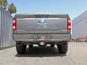 aFe Power - aFe Power Vulcan Series 3 IN 304 Stainless Steel Cat-Back Exhaust System w/ Polished Tips Ford F-150 21-23 V6-2.7L (tt)/3.5L (tt)/V8-5.0L - 49-33127-P - Image 6