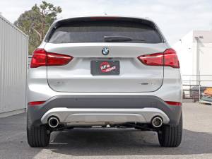 aFe Power - aFe Power MACH Force-Xp 3 to 2-1/2 IN Stainless Steel Axle-Back Exhaust w/Polished Tip BMW X1 (F48) 15-22 L4-2.0L (t) - 49-36349-P - Image 5