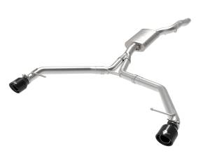 aFe Power - aFe Power MACH Force-Xp 3 IN to 2-1/2 IN Stainless Steel Axle-Back Exhaust w/ Black Tip Audi allroad 13-16 L4-2.0L (t) - 49-36437-B - Image 1