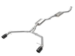 aFe Power - aFe Power MACH Force-Xp 3 IN to 2-1/2 IN Stainless Steel Cat-Back Exhaust w/ Carbon Tip Audi allroad 13-16 L4-2.0L (t) - 49-36438-C - Image 1