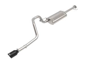 aFe Power - aFe Power Vulcan Series 2-1/2 IN 304 Stainless Steel Cat-Back Exhaust System w/Black Tip Lexus GX460 10-23 V8-4.6L - 49-36048-B - Image 1