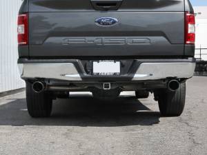 aFe Power - aFe Power Vulcan Series 3 IN 304 Stainless Steel Cat-Back Exhaust System w/Black Tip Ford F-150 15-20 V8-5.0L - 49-33130-B - Image 5