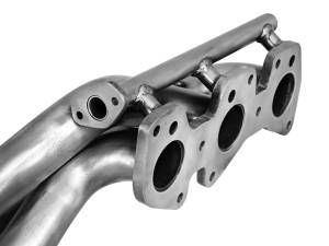 aFe Power - aFe Power Twisted Steel Header 409 Stainless Steel w/ Cat Toyota Tacoma 12-15 V6-4.0L - 48-46003-1HC - Image 3