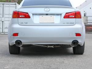 aFe Power - aFe Power Takeda 2-1/2 IN 304 Stainless Steel Axle-Back Exhaust System w/ Blue Tip Lexus IS250/IS350 06-13 V6-2.5L/3.5L - 49-36055-L - Image 5