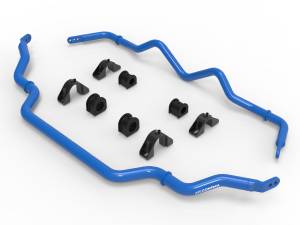aFe Power - aFe CONTROL Front and Rear Sway Bar Set Blue Infiniti Q50/Q60 16-23 V6-3.0L (tt) - 440-711001-L