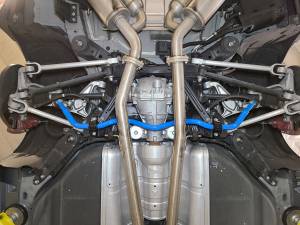 aFe Power - aFe CONTROL Rear Sway Bar Blue Infiniti Q50/Q60 16-23 V6-3.0L (tt) - 440-711001RL - Image 4