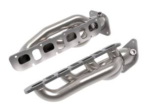 Exhaust - Exhaust Headers - aFe Power - aFe Power Twisted Steel 1-7/8 IN 304 Stainless Headers w/ Raw Finish RAM 1500 TRX 21-23 V8-6.2L (sc) - 48-32030
