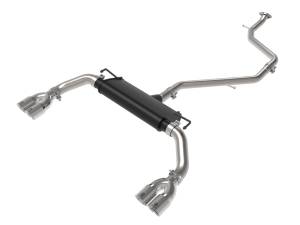 aFe Power Takeda 2 IN to 2-1/2 IN 304 Stainless Steel Cat-Back Exhaust w/ Polished Tip Lexus UX200 19-22 L4-2.0L - 49-36054-P