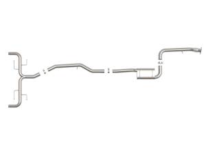 aFe Power - aFe Power MACH Force-Xp 2 IN to 2-1/2 IN Stainless Steel Cat-Back Exhaust System Alfa Romeo Giulia 17-23 L4-2.0L (t) - 49-36903 - Image 4