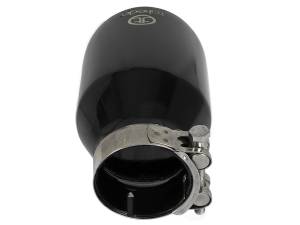 aFe Power - aFe Power Takeda 304 Stainless Steel Clamp-on Exhaust Tip Black 2-1/2 IN Inlet x 4 IN Outlet x 6 IN L - 49T25404-B061 - Image 4