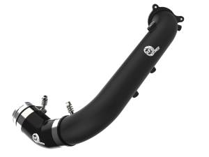 aFe Power BladeRunner 2-3/4 IN Aluminum Hot Charge Pipe Black Toyota GR Supra (A90) 21-22 L4-2.0L (t) - 46-20488-B