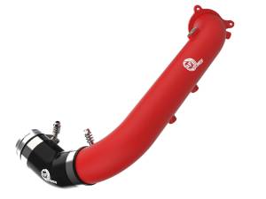 aFe Power - aFe Power BladeRunner 2-3/4 IN Aluminum Hot Charge Pipe Red Toyota GR Supra (A90) 21-22 L4-2.0L (t) - 46-20488-R - Image 1