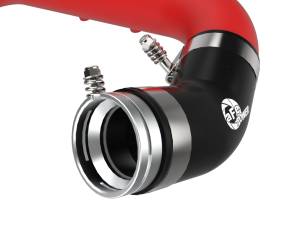 aFe Power - aFe Power BladeRunner 2-3/4 IN Aluminum Hot Charge Pipe Red Toyota GR Supra (A90) 21-22 L4-2.0L (t) - 46-20488-R - Image 5