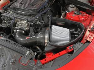 aFe Power - aFe Power Track Series Stage-2 Carbon Fiber Intake System w/ Pro DRY S Filter Chevrolet Camaro ZL1 17-23 V8-6.2L (sc) - 57-10018D - Image 6