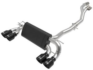 aFe Power MACH Force-Xp 3 to 2-1/2 IN Stainless Steel Cat-Back Exhaust System w/Black Tip BMW M2 Competition (F87) 19-21 L6-3.0L (tt) S55 - 49-36350-B