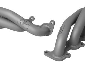 aFe Power - aFe Power Twisted Steel 1-5/8 IN to 2-1/2 IN 304 Stainless Headers w/ Titanium Coat Finish Ford F-150 15-23 V8-5.0L - 48-33025-1T - Image 3