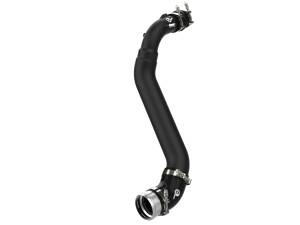 aFe Power BladeRunner 3-1/2 IN to 2-3/4 IN Aluminum Cold Charge Pipe Black Ford F-150 21-23 V6-2.7L (tt) - 46-20479-B