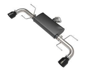 aFe Power Takeda 2-1/2 IN 304 Stainless Steel Axle-Back Exhaust System w/ Black Tip Mazda CX-5 17-23 L4-2.5/2.5L (t) - 49-37021-B