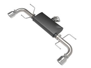 aFe Power Takeda 2-1/2 IN 304 Stainless Steel Axle-Back Exhaust System w/ Polished Tip Mazda CX-5 17-23 L4-2.5/2.5L (t) - 49-37021-P