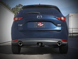 aFe Power - aFe Power Takeda 2-1/2 IN 304 Stainless Steel Axle-Back Exhaust System w/ Polished Tip Mazda CX-5 17-23 L4-2.5/2.5L (t) - 49-37021-P - Image 4