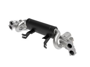 aFe Power - aFe Power MACH Force-Xp 2-1/2 IN 304 Stainless Steel Cat-Back Exhaust w/ Polished Tip Porsche Cayman GT4 20-23 H6-4.0L - 49-36443-P - Image 2