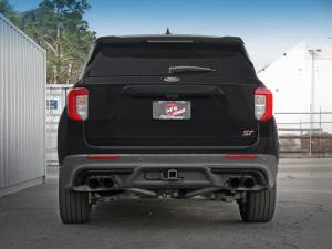 aFe Power - aFe Power MACH Force-Xp 304 Stainless Steel Cat-Back Exhaust System w/ Black Tip Ford Explorer ST 20-23 V6-3.0L (tt) - 49-33139-B - Image 4